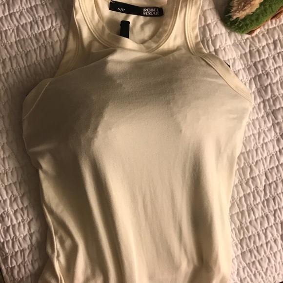 🦇 Rebel Sugar Creme bodysuit size small - Picture 9 of 9